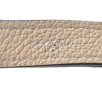 Louis Vuitton Calfskin Flowers Strap Creme 3 of 5