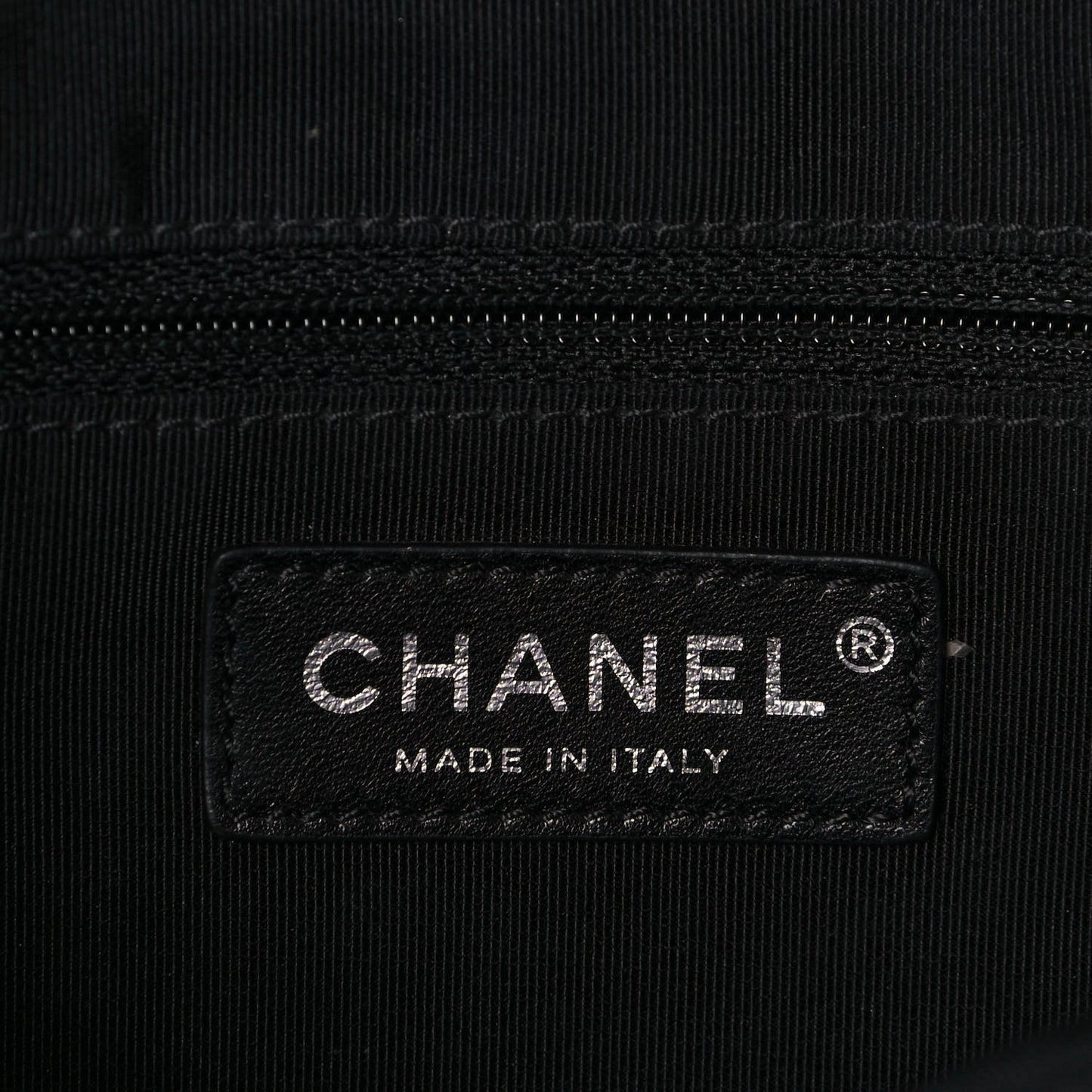 Aged Calfskin Quilted Crossbody Double Chain Bag Black