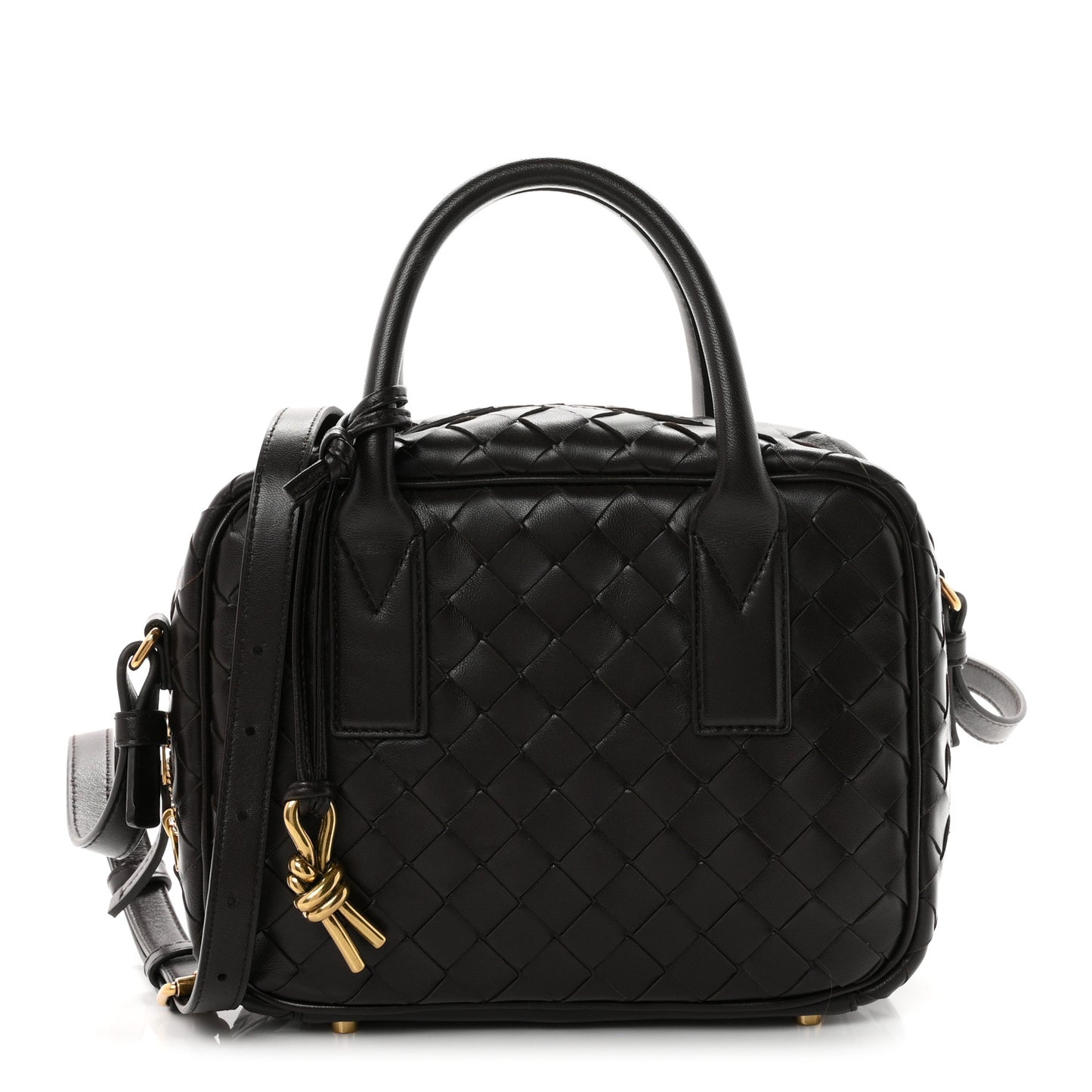 Lambskin Intrecciato Small Getaway Fondant