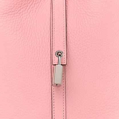 Hermes Taurillon Clemence Picotin Lock 18 PM Rose Sakura 8 of 11