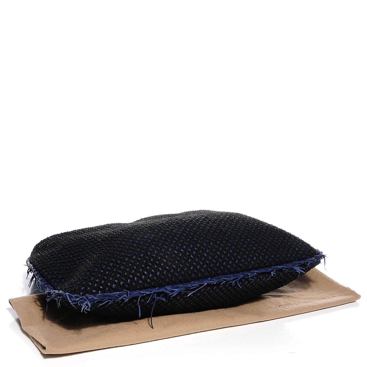 Nappa Silk Mini Ponza Devore Fuzzy Maxi Hobo Indigo