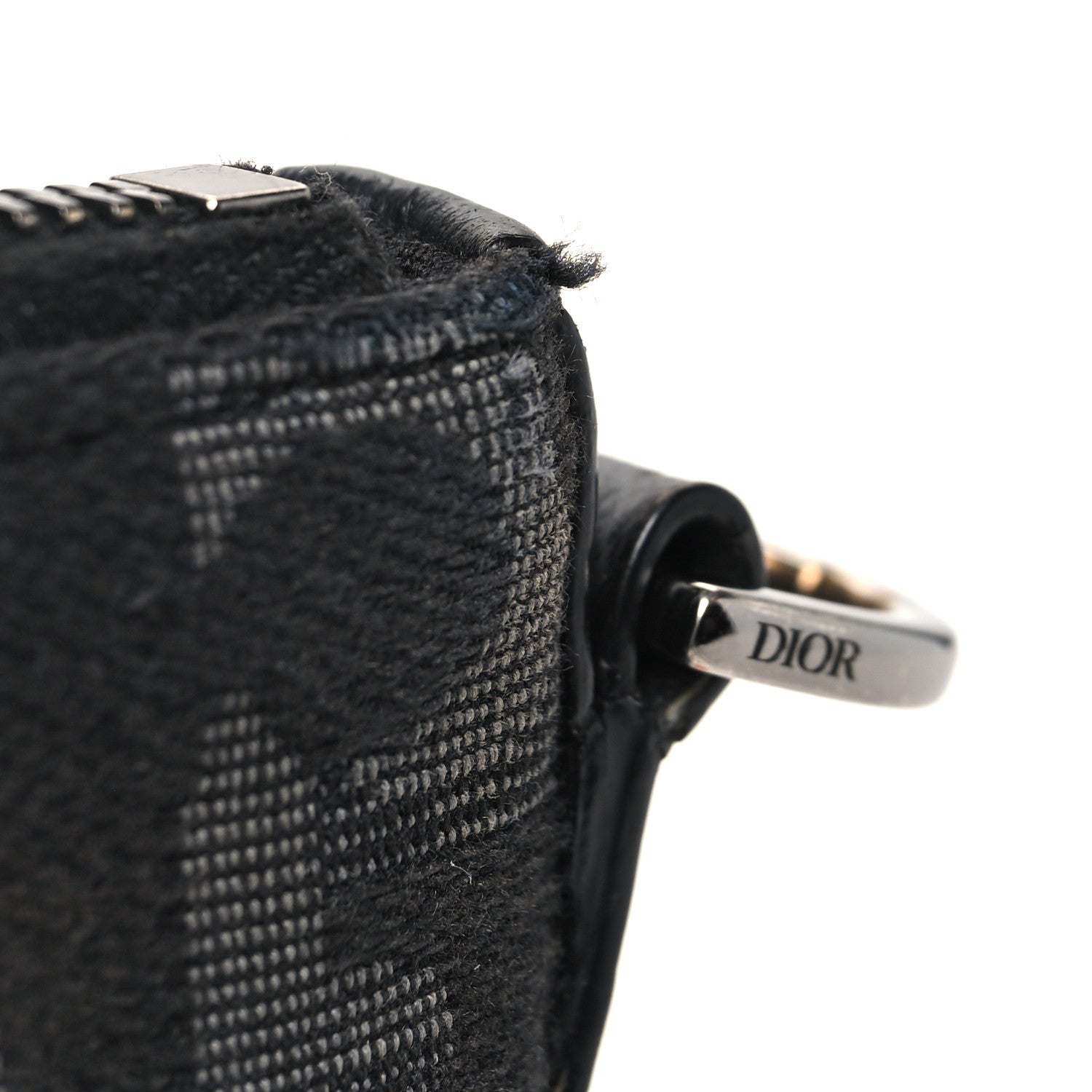 Christian Dior Maxi Oblique Jacquard Weekender 25 Black 1861152