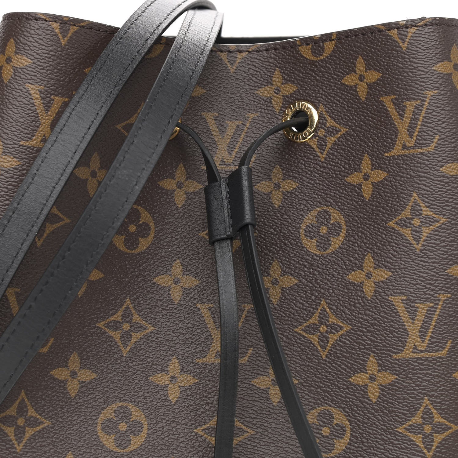 Louis Vuitton Monogram Neonoe MM Black 7 of 9
