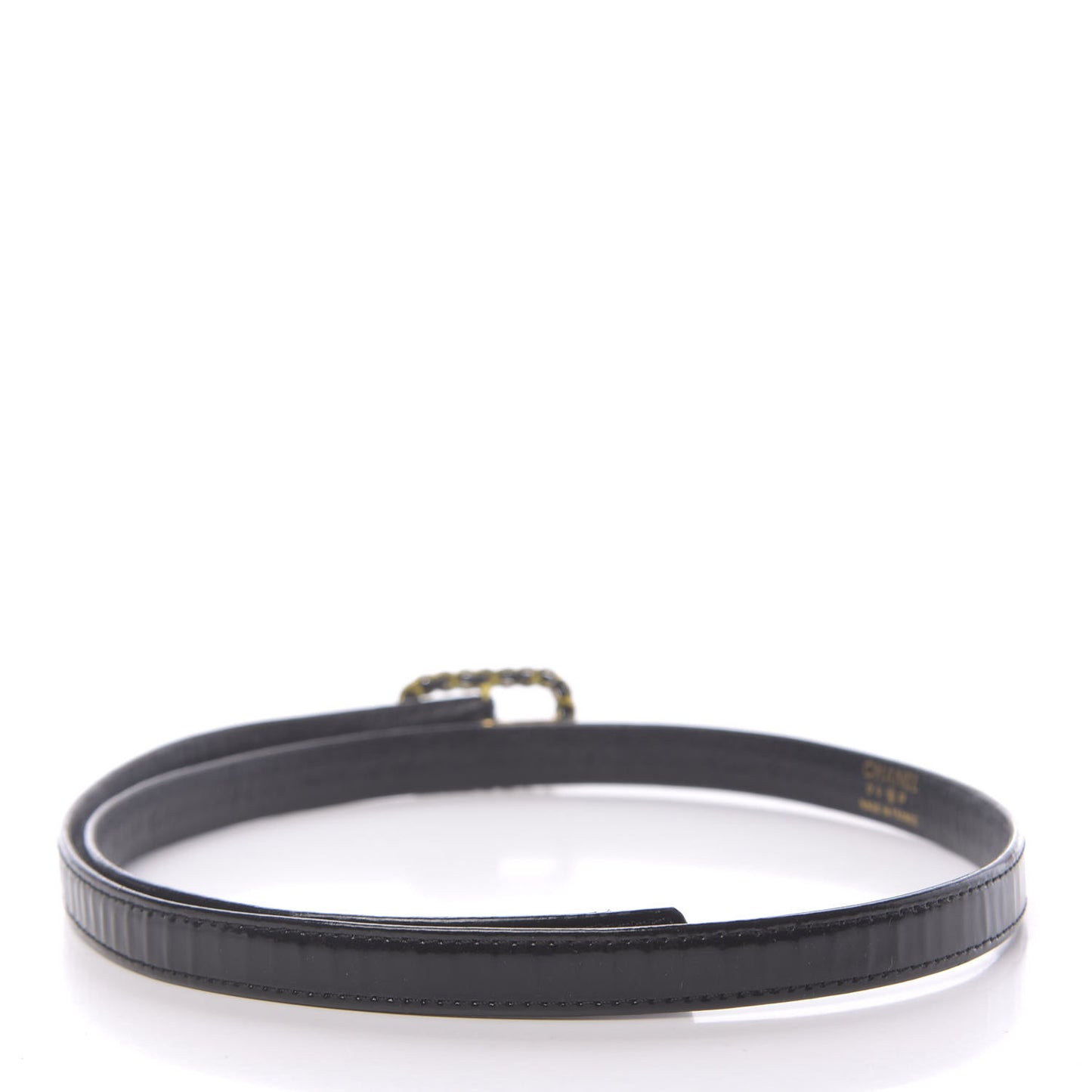 Patent Chain Belt S Black