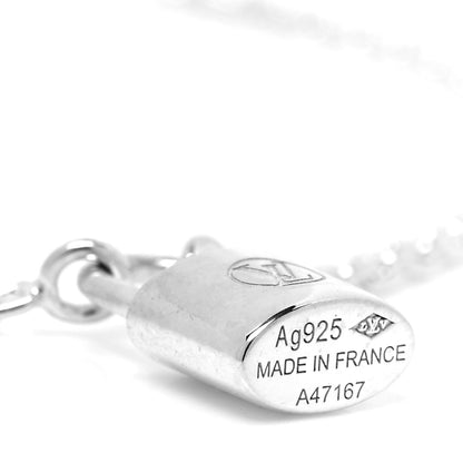 Louis Vuitton Sterling Silver Lockit Bracelet 3 of 4