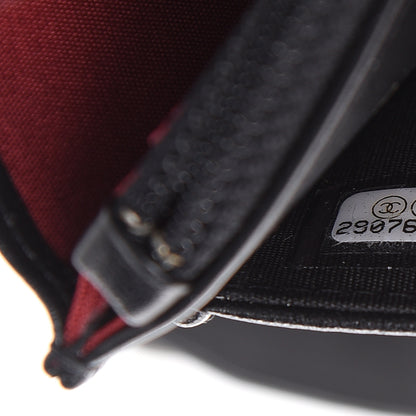Chanel Goatskin Quilted 19 Wallet On Chain WOC Black 8 of 11