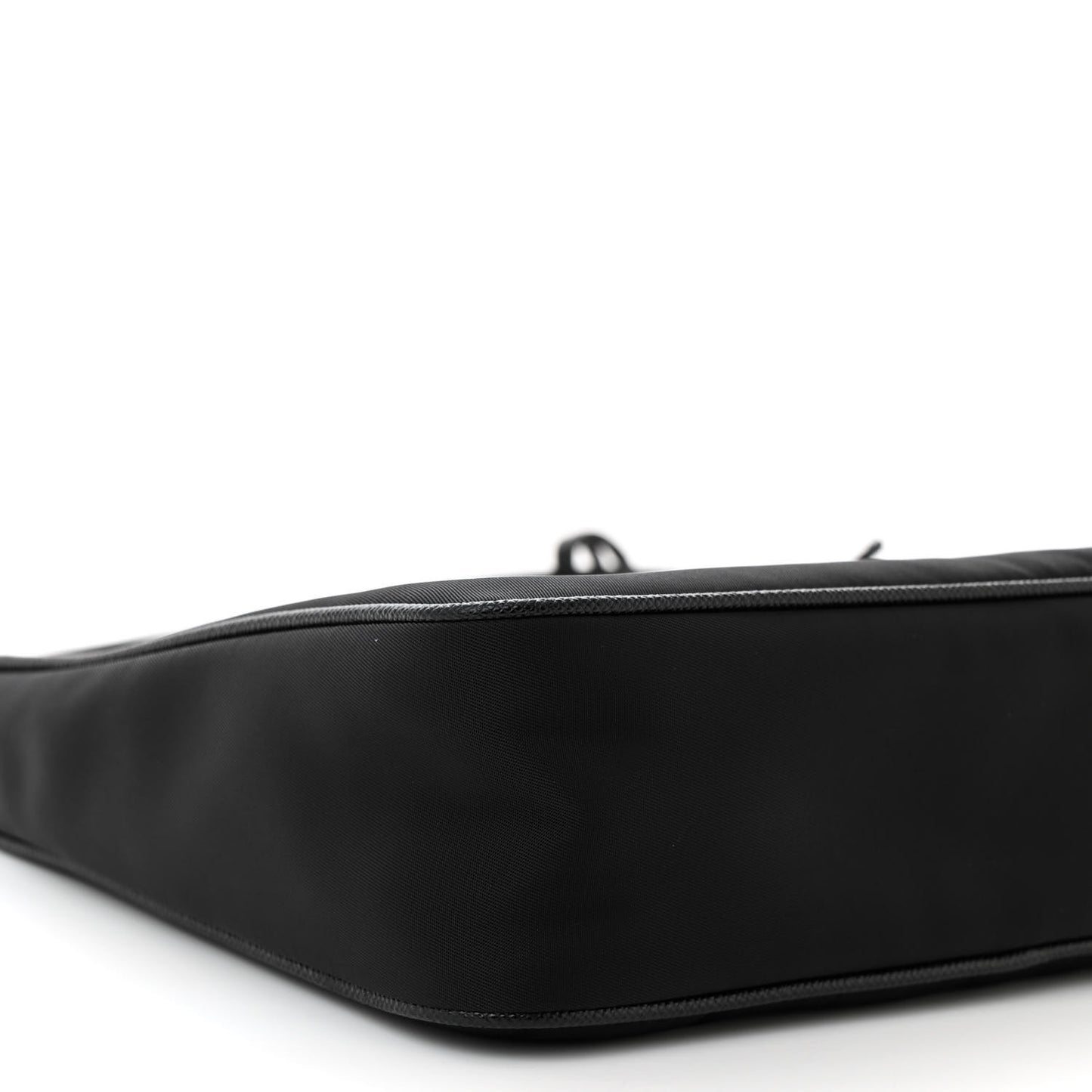 Tessuto Nylon Saffiano Mini Re-Edition 2005 Bag Black