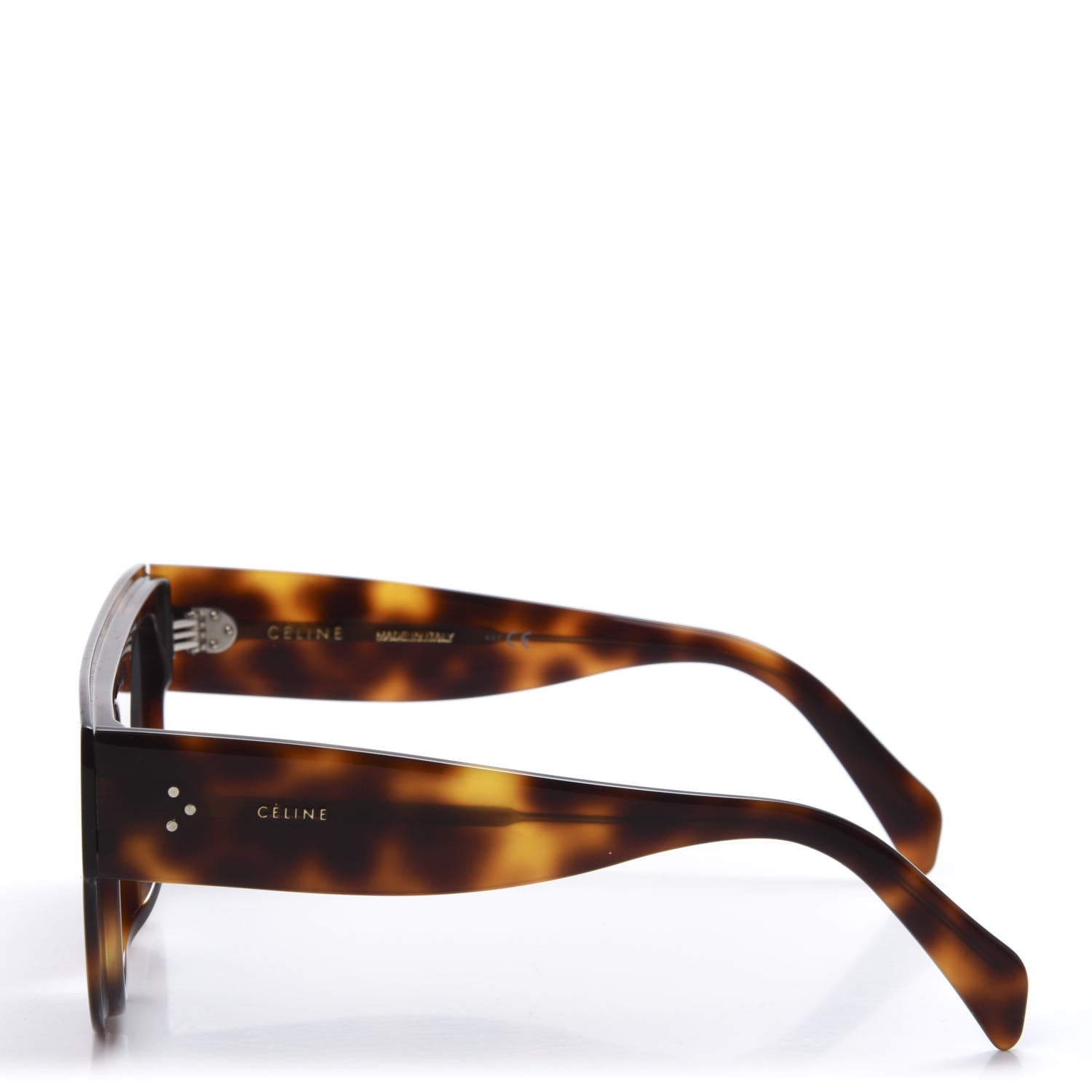 Celine Shadow Sunglasses CL40012I Tortoise 3 of 7