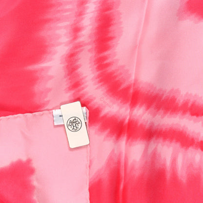 Hermes Silk Wash Brides De Gala Wash Scarf 90 Rose Malabar 3 of 3