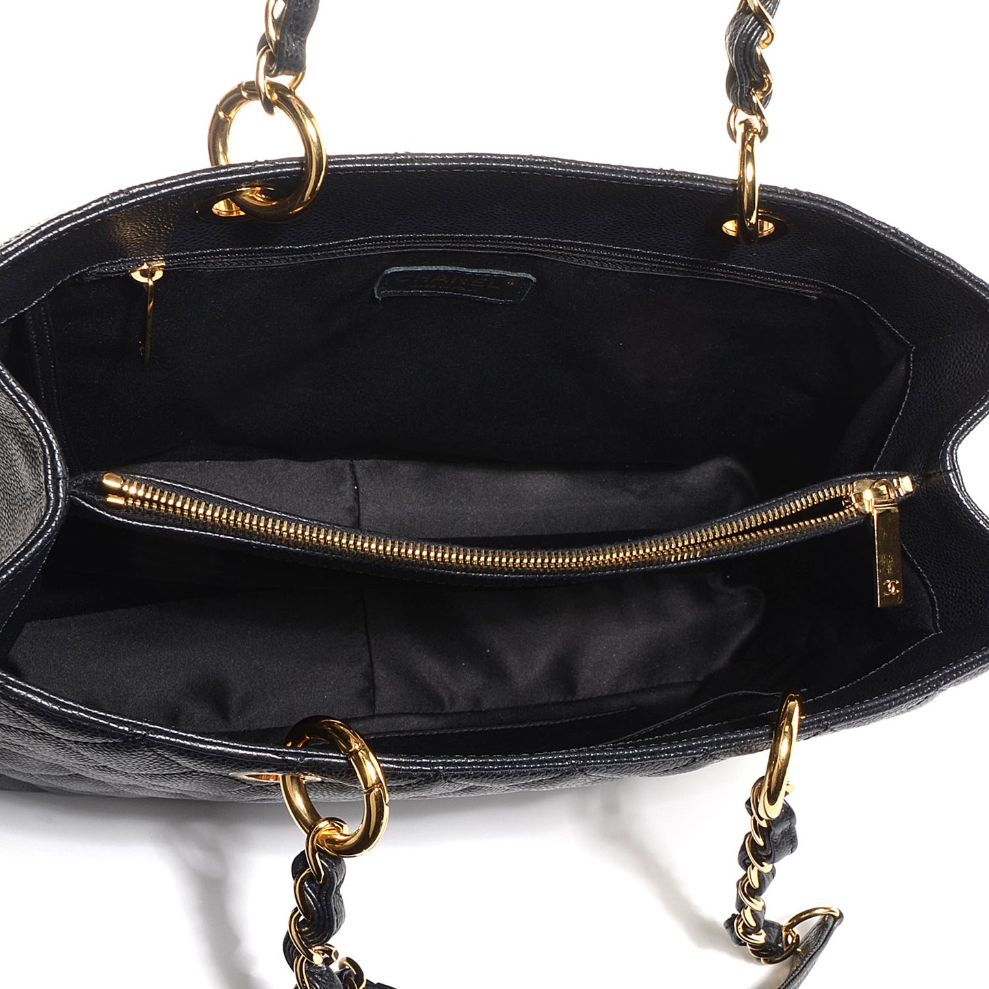 Caviar Grand Shopping Tote GST Black