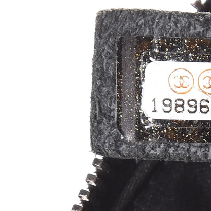 Chanel Lambskin Quilted Banane Waist Bag Fanny Pack Black 7 of 8