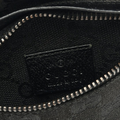 Gucci GG Monogram Double Pocket Belt Bag Black 8 of 10