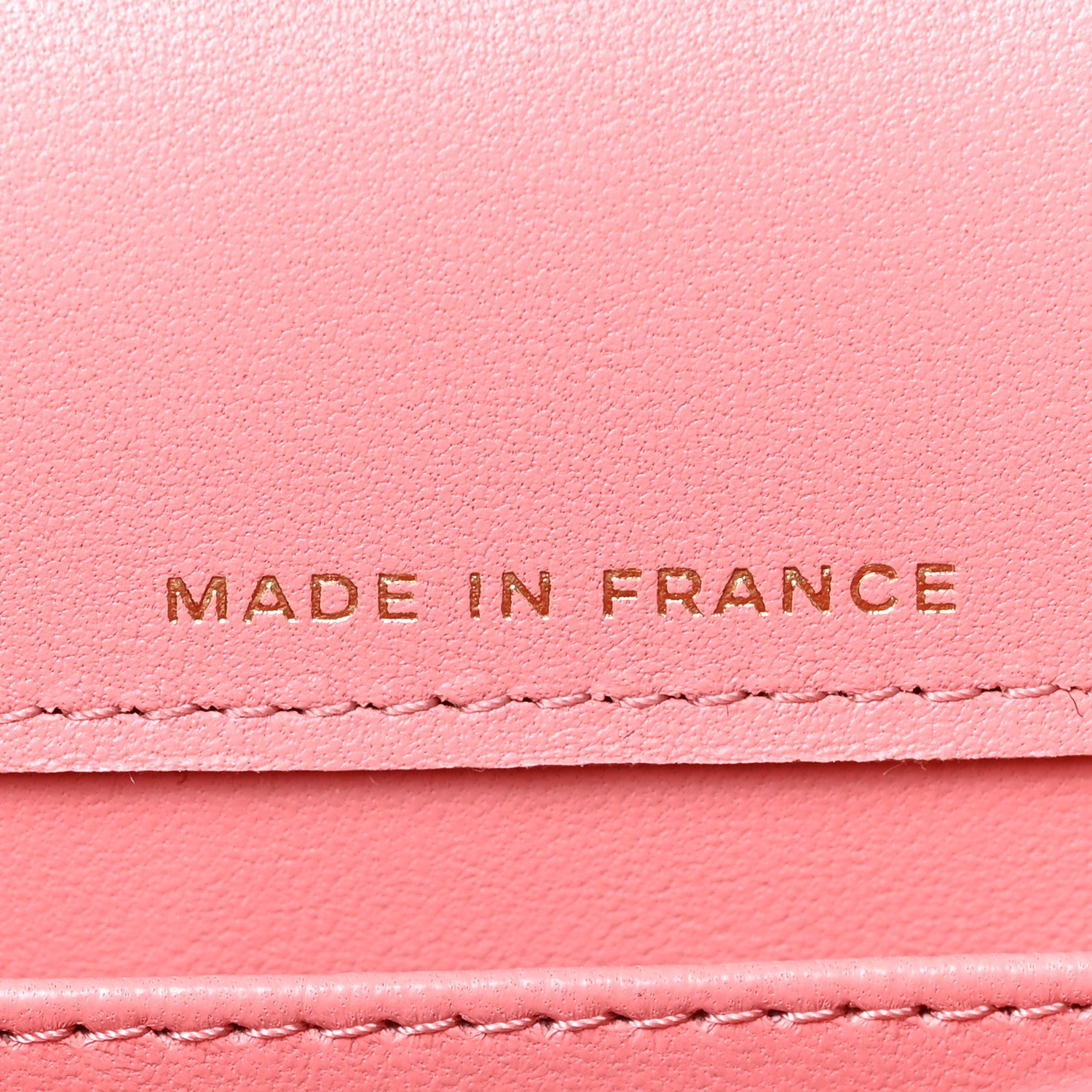 Chanel Lambskin Quilted Flap Phone Holder With Chain Pink 7 of 10