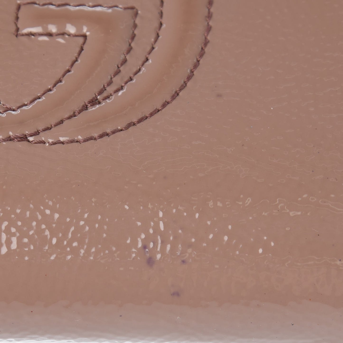 Patent Soho Zip Around Wallet Dark Cipria