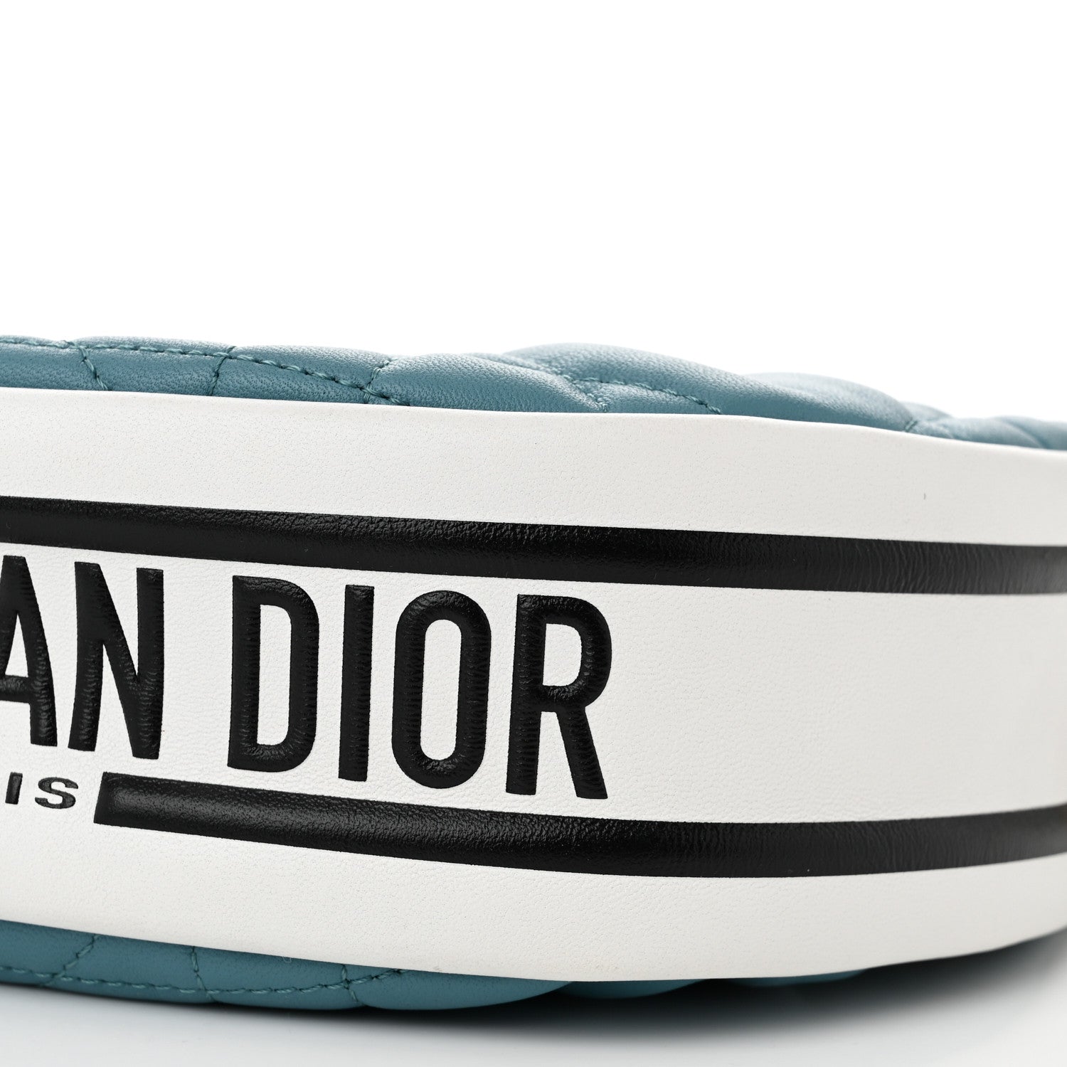 Christian Dior Lambskin Cannage Small Dior Vibe Hobo Bag Cloud Blue 10 of 10
