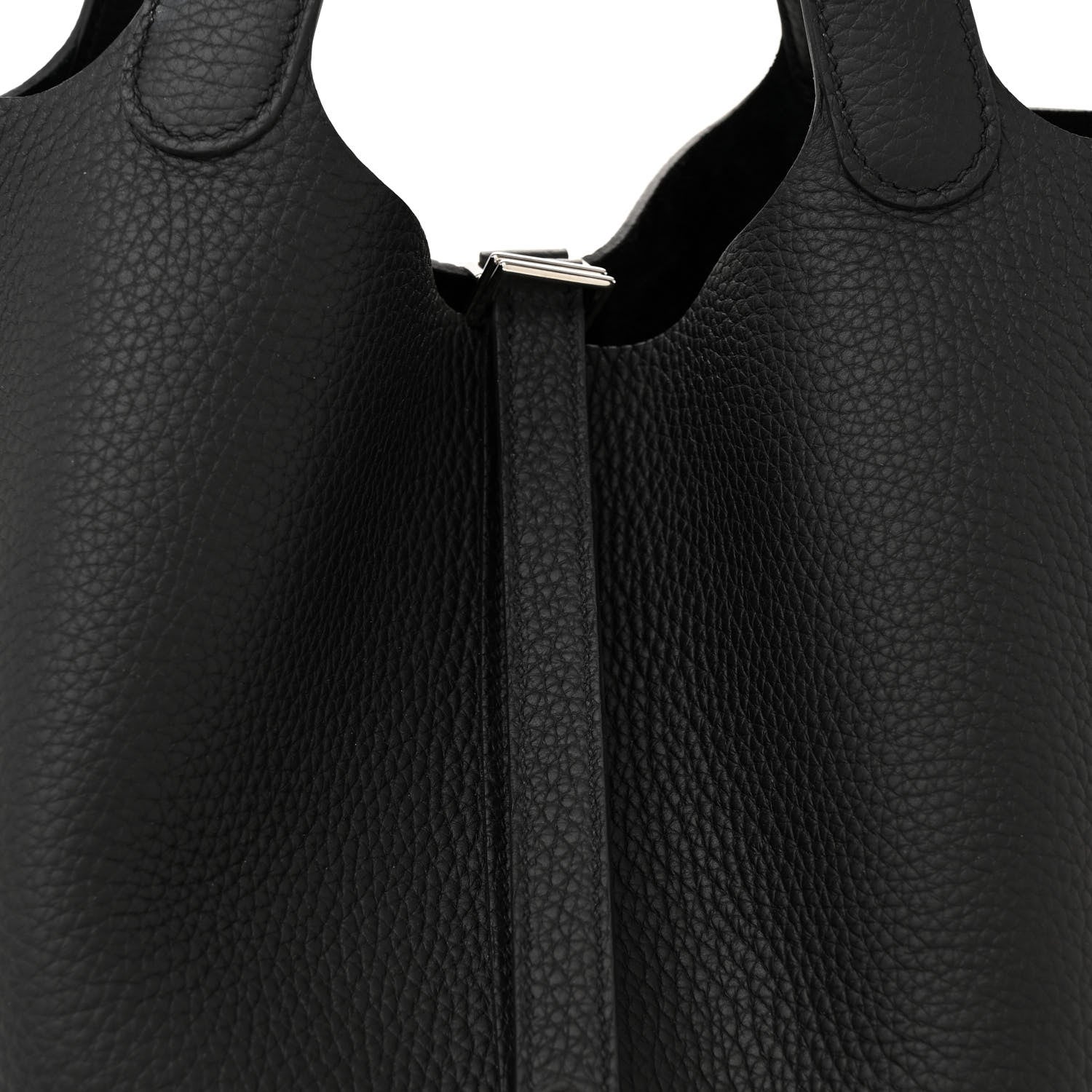 Hermes Taurillon Clemence Picotin Lock 22 MM Black 8 of 11