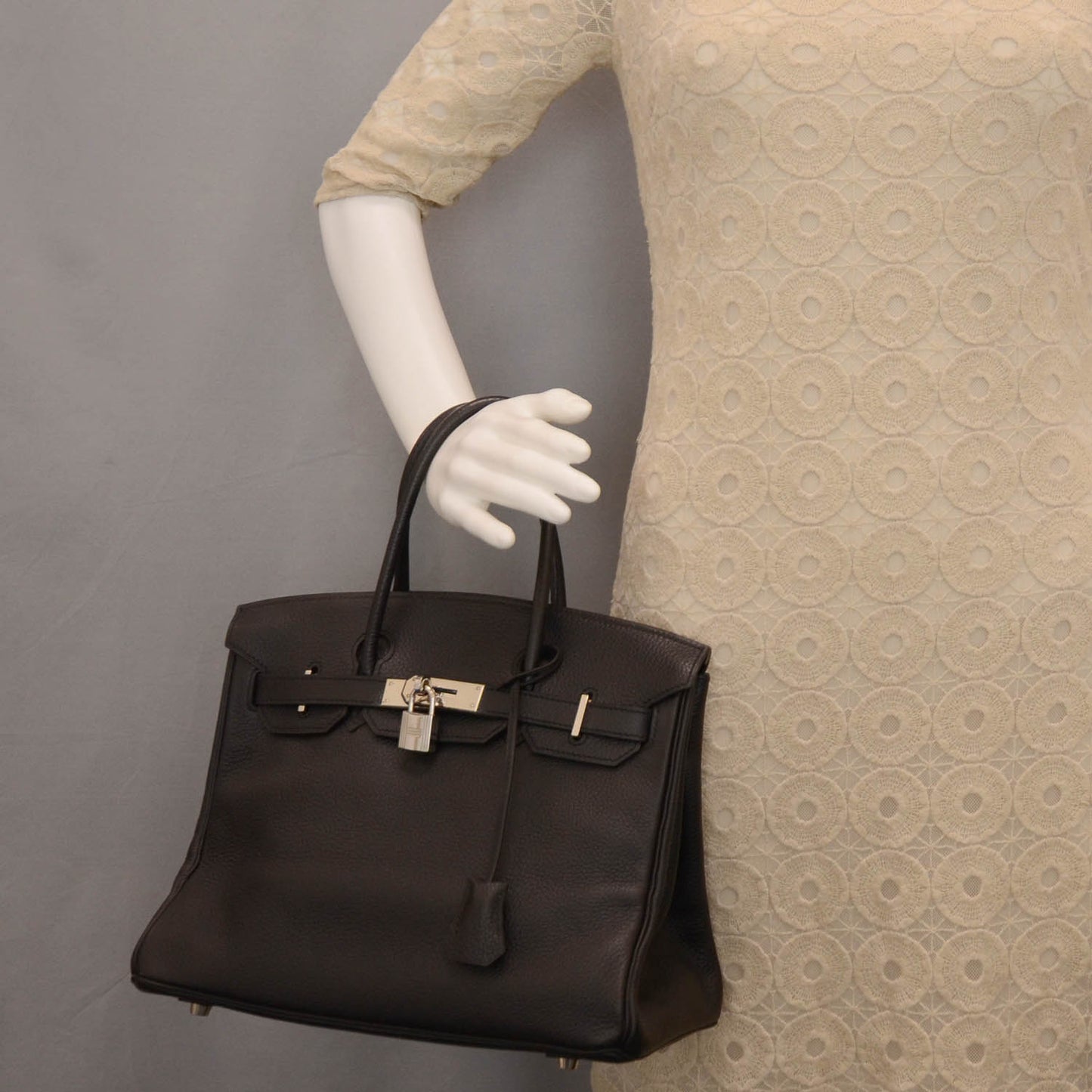 Togo Birkin 30 Black