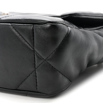 Chanel Lambskin Quilted Medium Chanel 19 Flap Black 10 of 10
