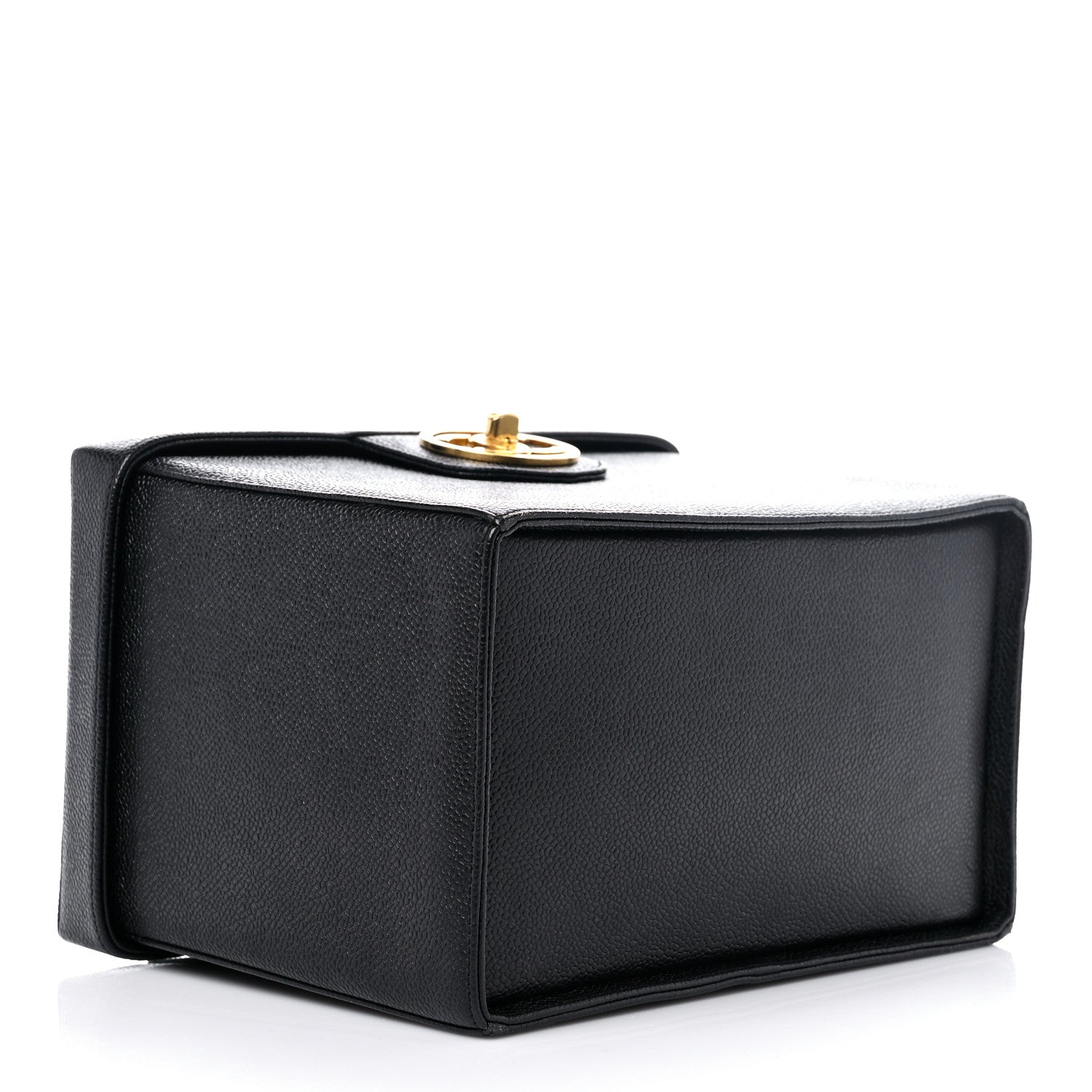 Chanel Caviar Vanity Train Case Black 4 of 13