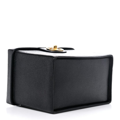 Chanel Caviar Vanity Train Case Black 4 of 13