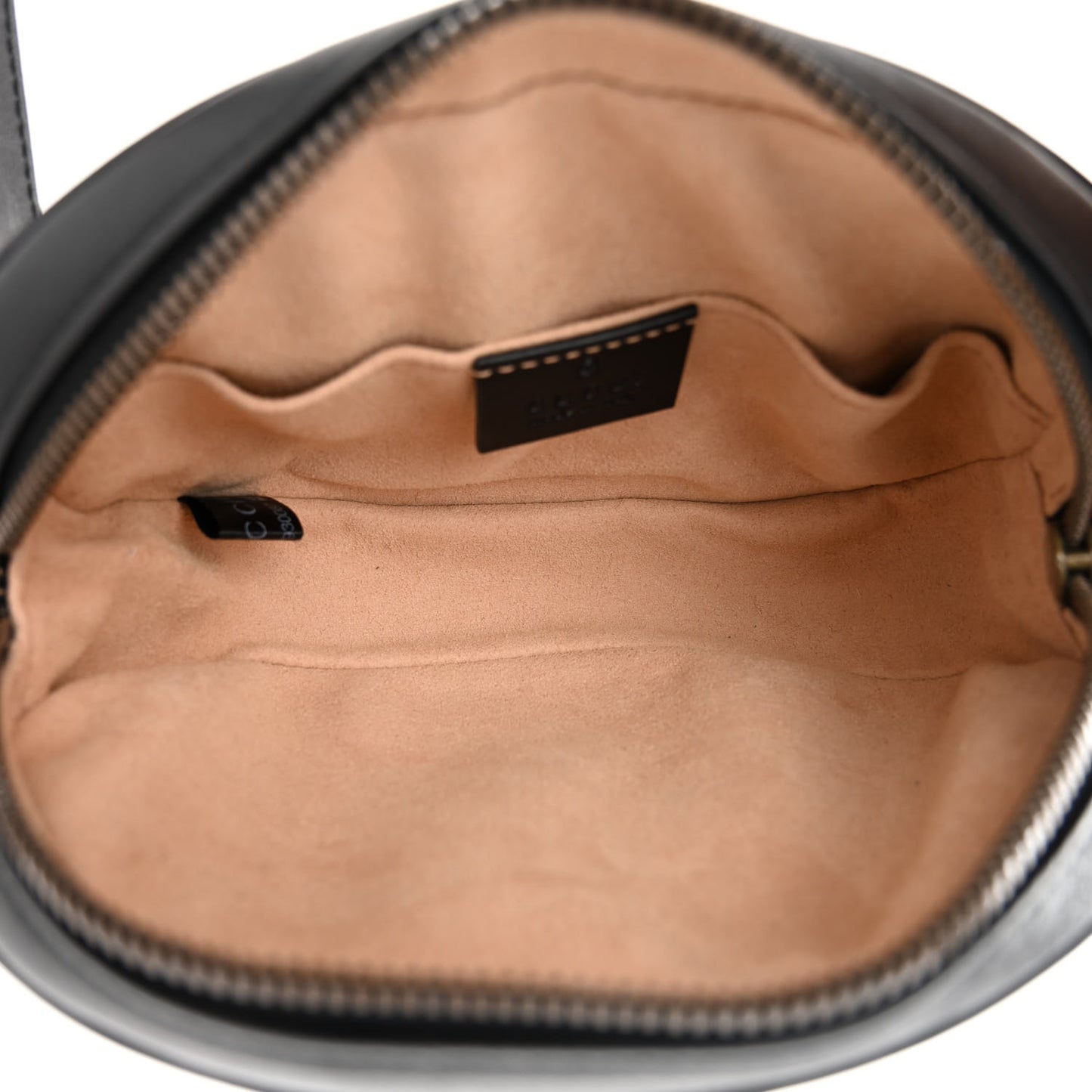 Calfskin Matelasse GG Marmont Belt Bag 95 38 Black