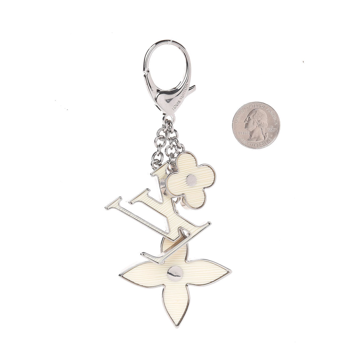 Fleur d'Epi Bag Charm Ivory