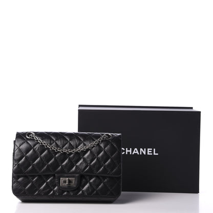Chanel Aged Calfskin Quilted 2.55 Reissue 225 Flap Black 11 of 11