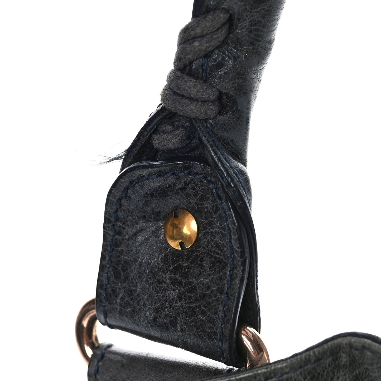 Agneau Giant 21 Rose Gold Hardware Part Time Anthracite