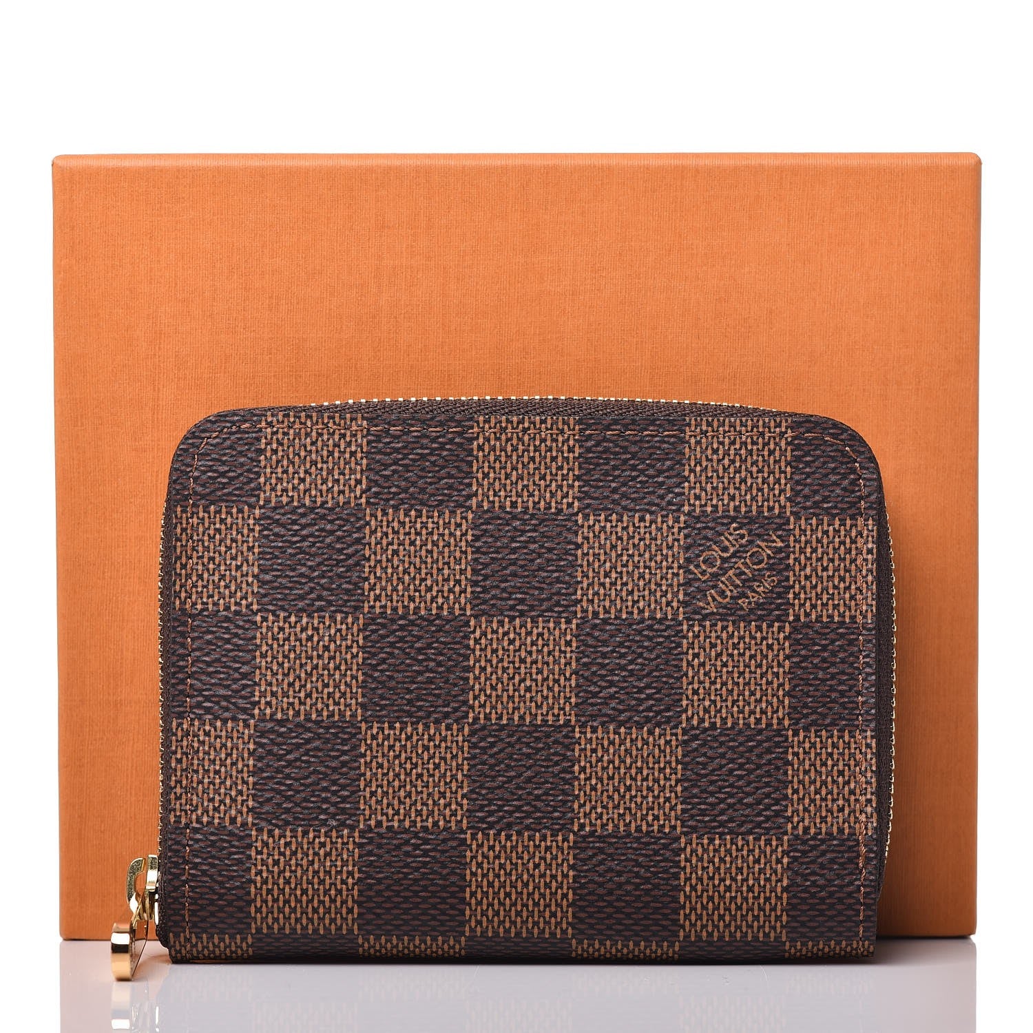 Louis Vuitton Damier Ebene Zippy Coin Purse 8 of 8