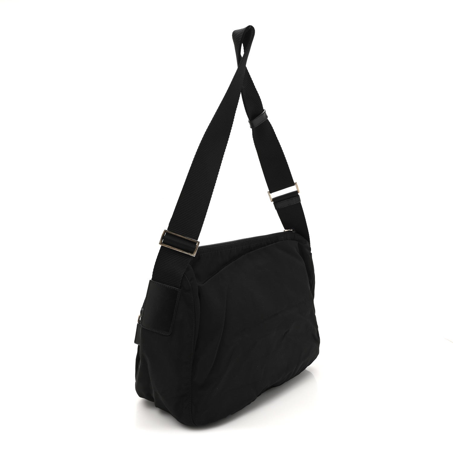 Prada Nylon Vela Sport Messenger Bag Black 3 of 10