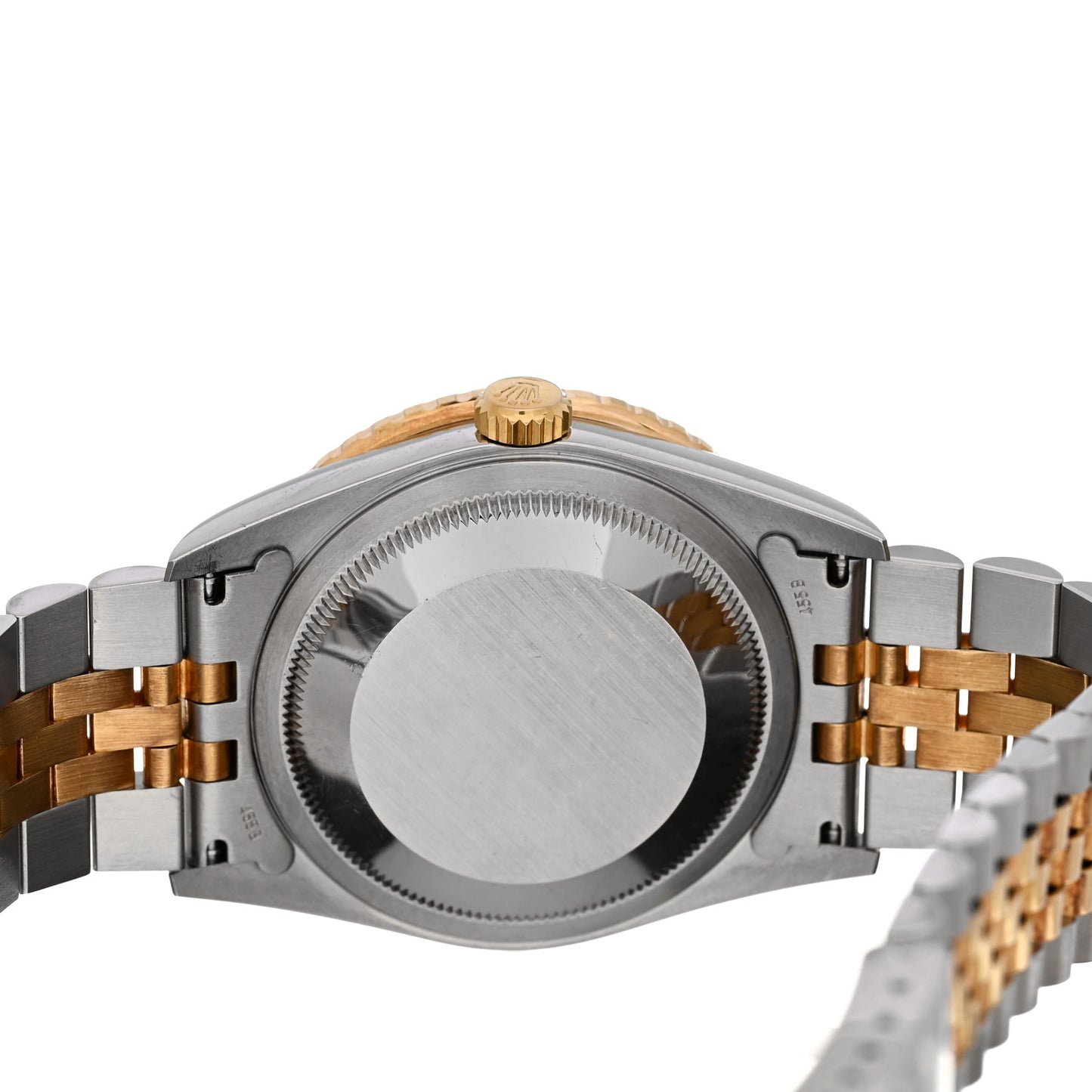 Stainless Steel 18K Yellow Gold 36mm Oyster Perpetual "Thunderbird" Datejust Watch Champagne 16263