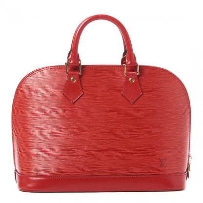 Louis Vuitton Epi Alma PM Castillan Red 1 of 9