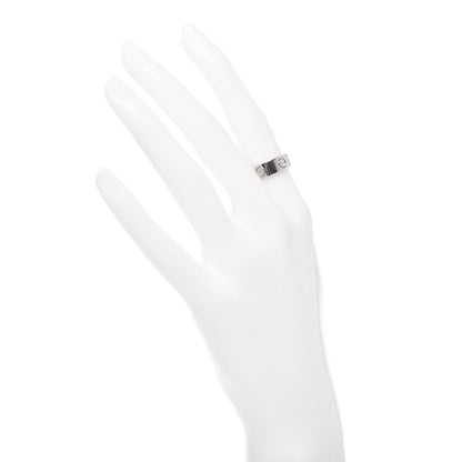 Cartier 18K White Gold 5.5mm LOVE Ring 49 4.75 2 of 4