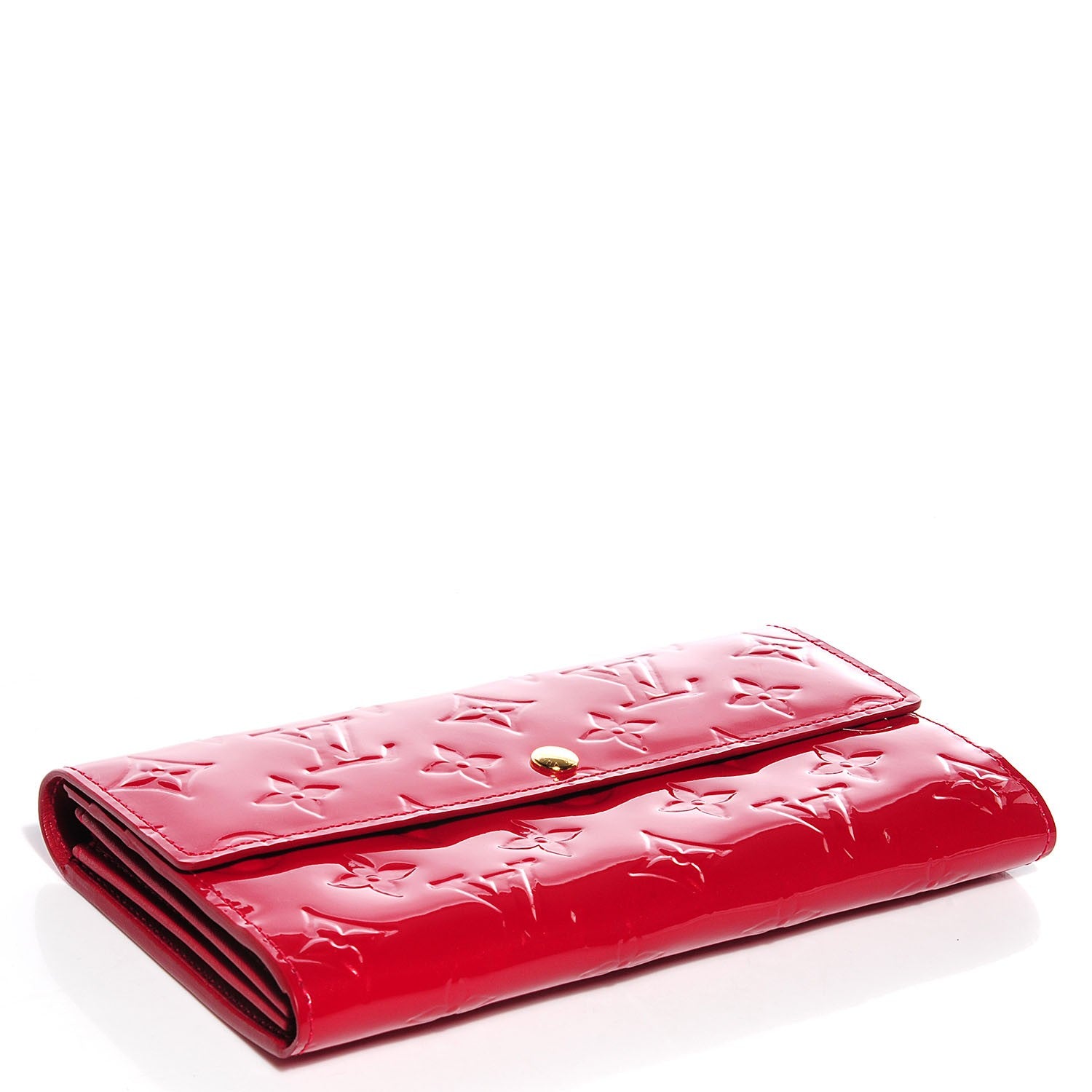 Louis Vuitton Vernis Sarah Wallet Pomme D'Amour 4 of 8