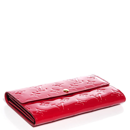 Louis Vuitton Vernis Sarah Wallet Pomme D'Amour 4 of 8