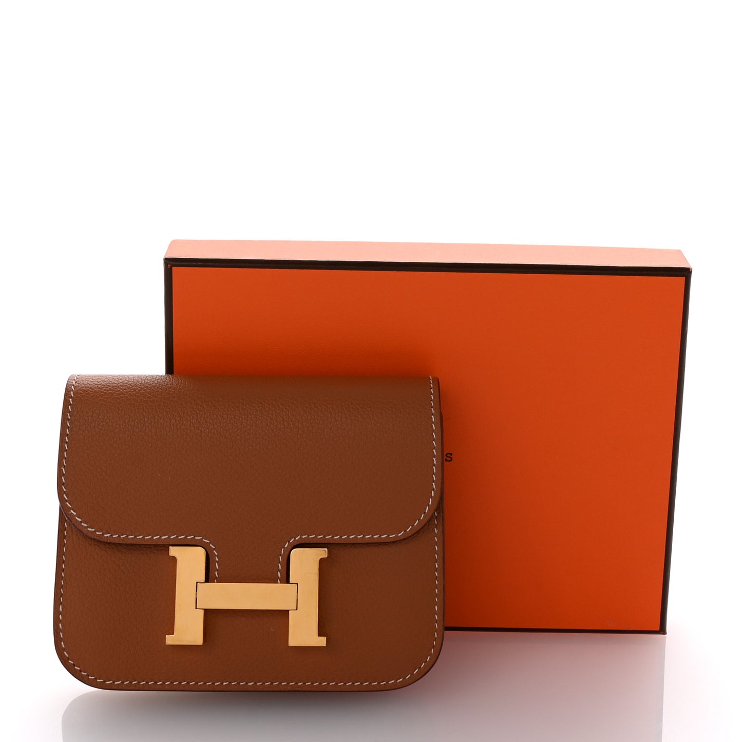 Evercolor Constance Slim Wallet Gold