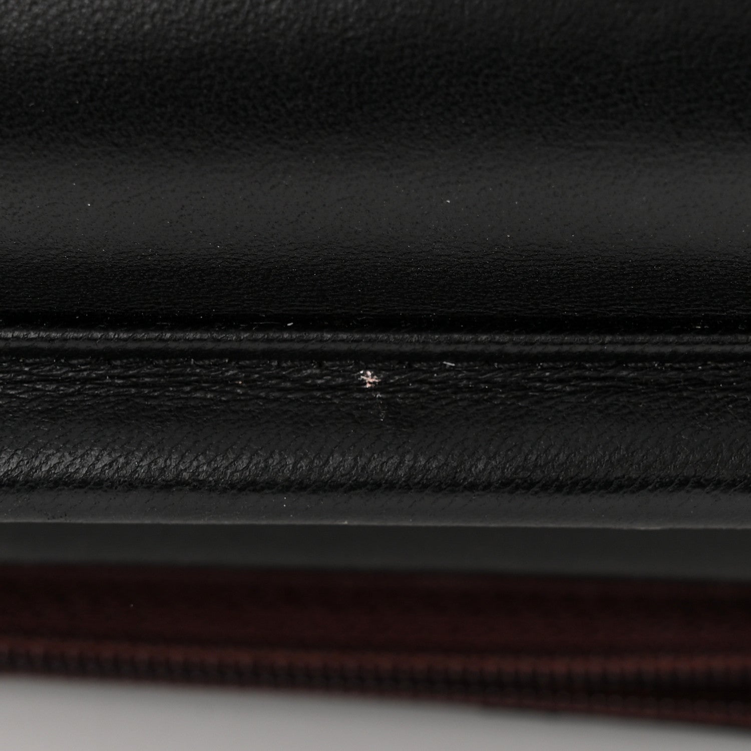 Chanel Lambskin Quilted Square Wallet On Chain WOC Black 13 of 16