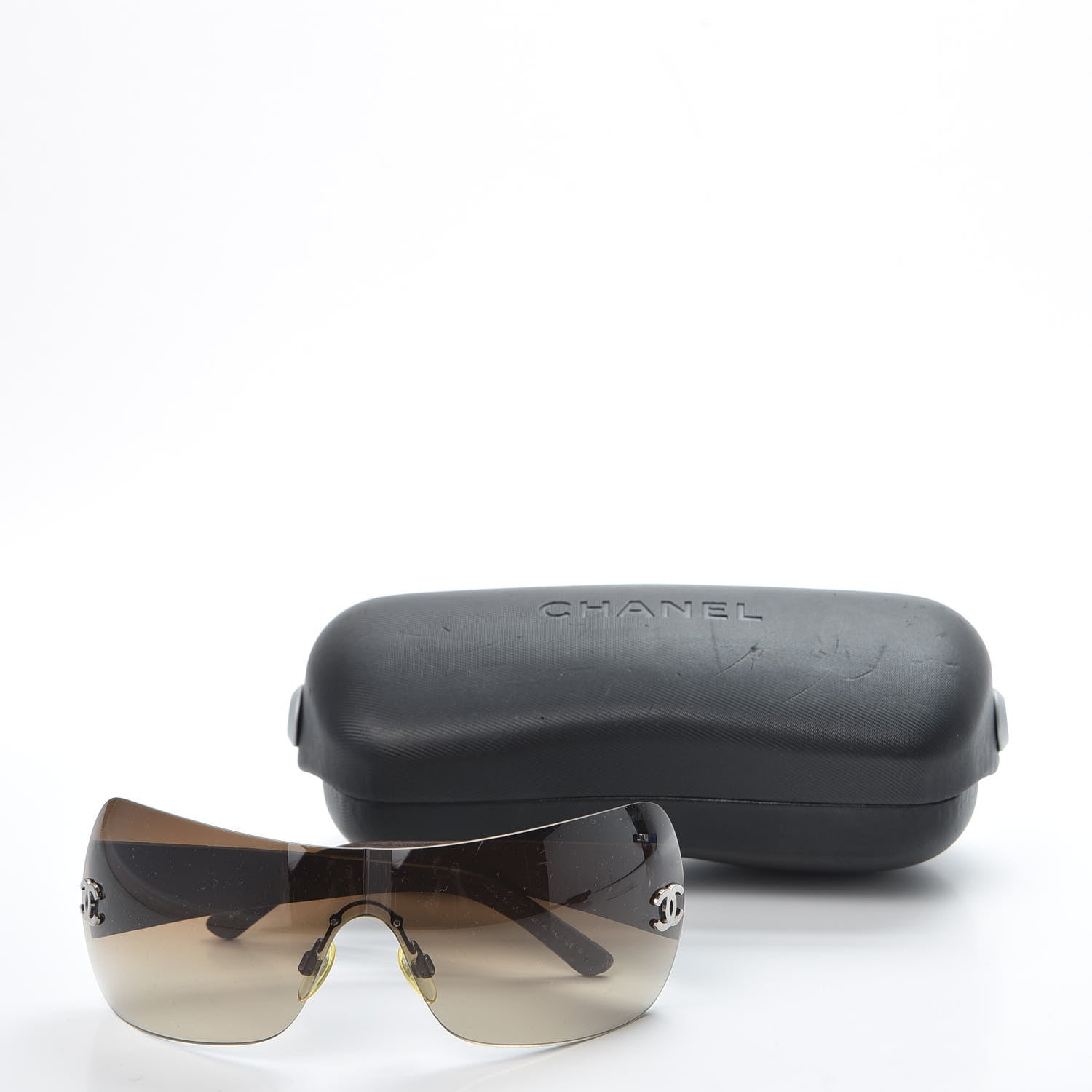 Chanel Metallic Quilted CC Sunglasses 4157-Q Brown 8 of 8