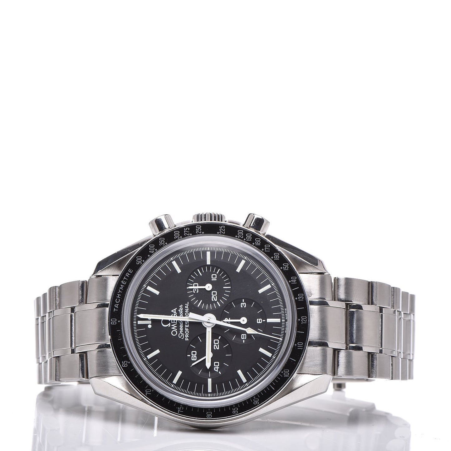 Stainless Steel 42mm Speedmaster Moonwatch Professional Chronograph Manual Winding Watch Black 3573.50.00