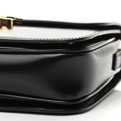 Celine Shiny Calfskin Medium Triomphe Black 10 of 11