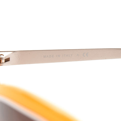 Chanel Oversize CC Logo Sunglasses 6044-T Yellow 5 of 9