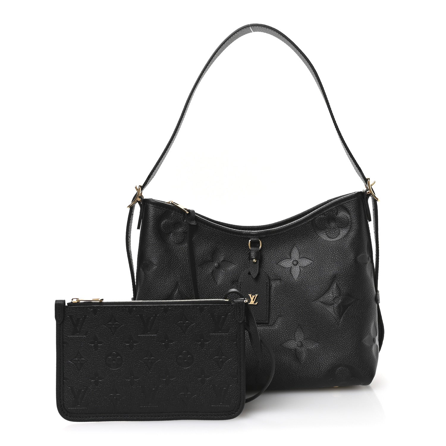 Louis Vuitton Empreinte Carryall PM Black 3 of 11