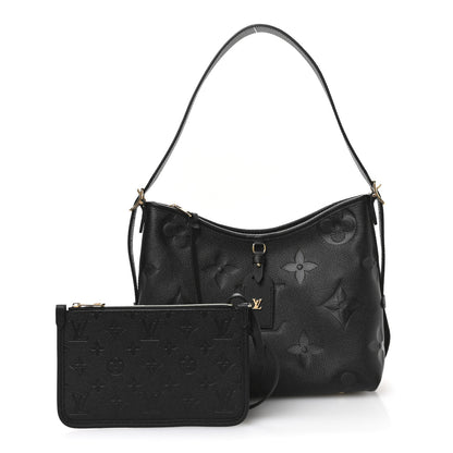 Louis Vuitton Empreinte Carryall PM Black 3 of 11
