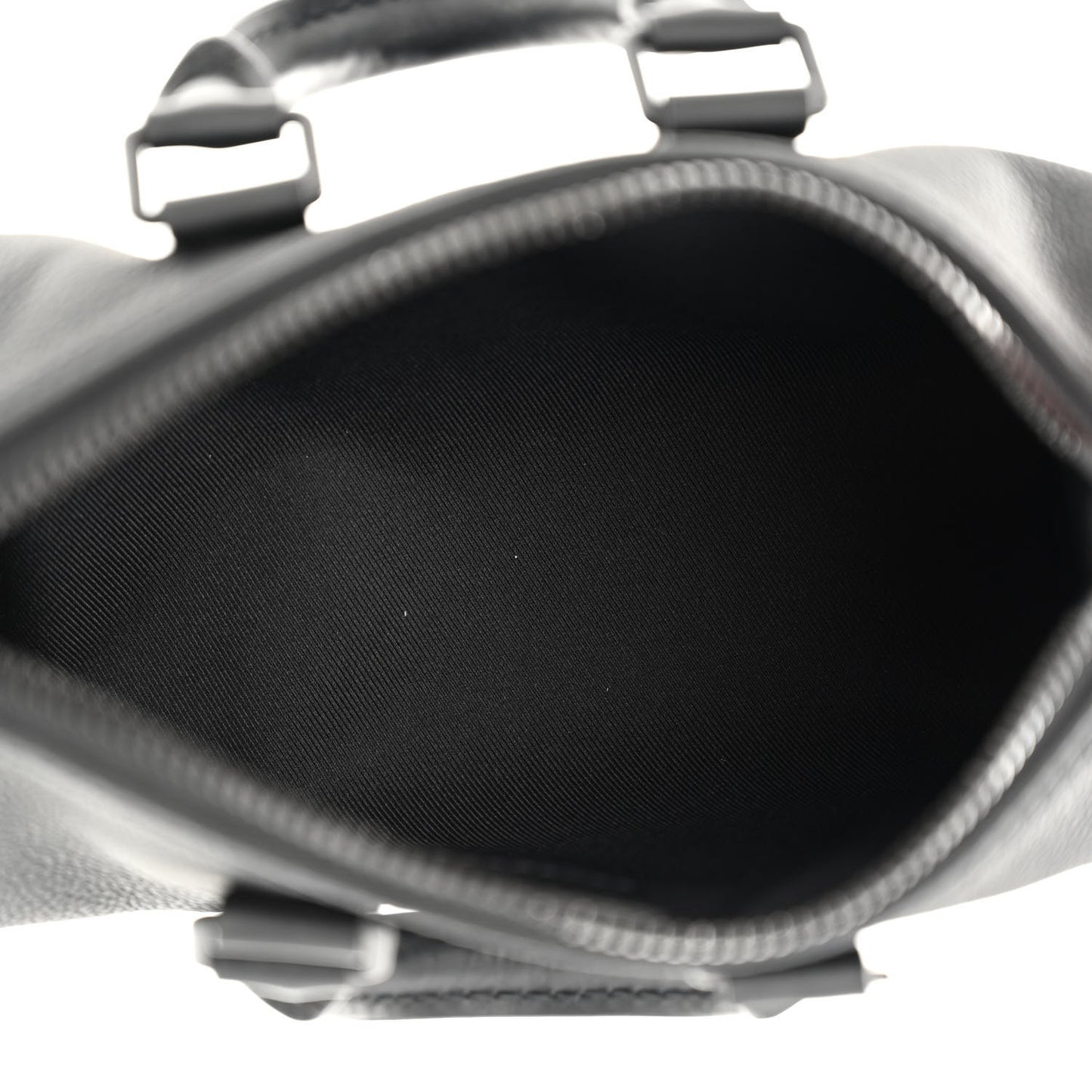 Grained Calfskin Aerogram Keepall XS Black