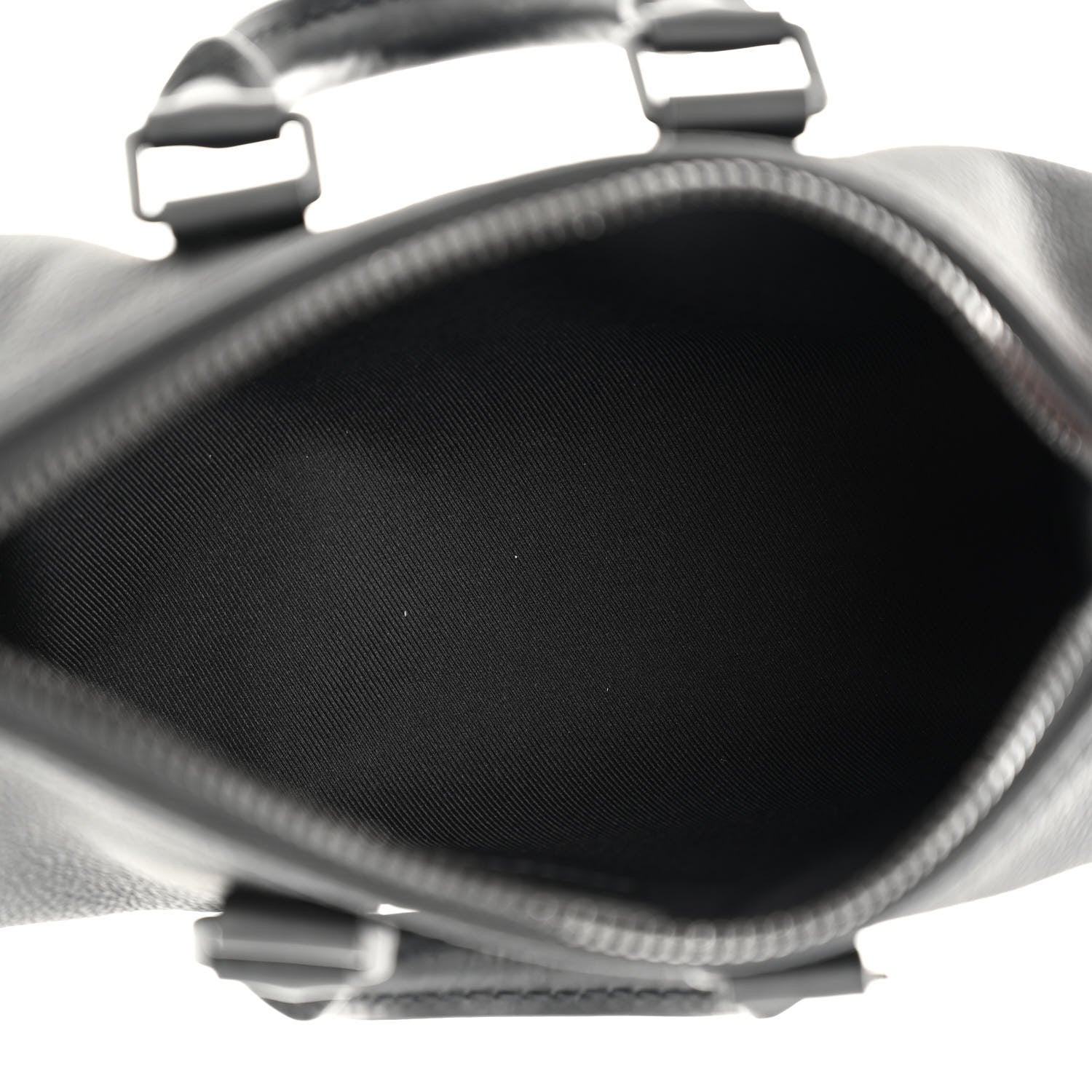 Louis Vuitton Grained Calfskin Aerogram Keepall XS Black 5 of 9