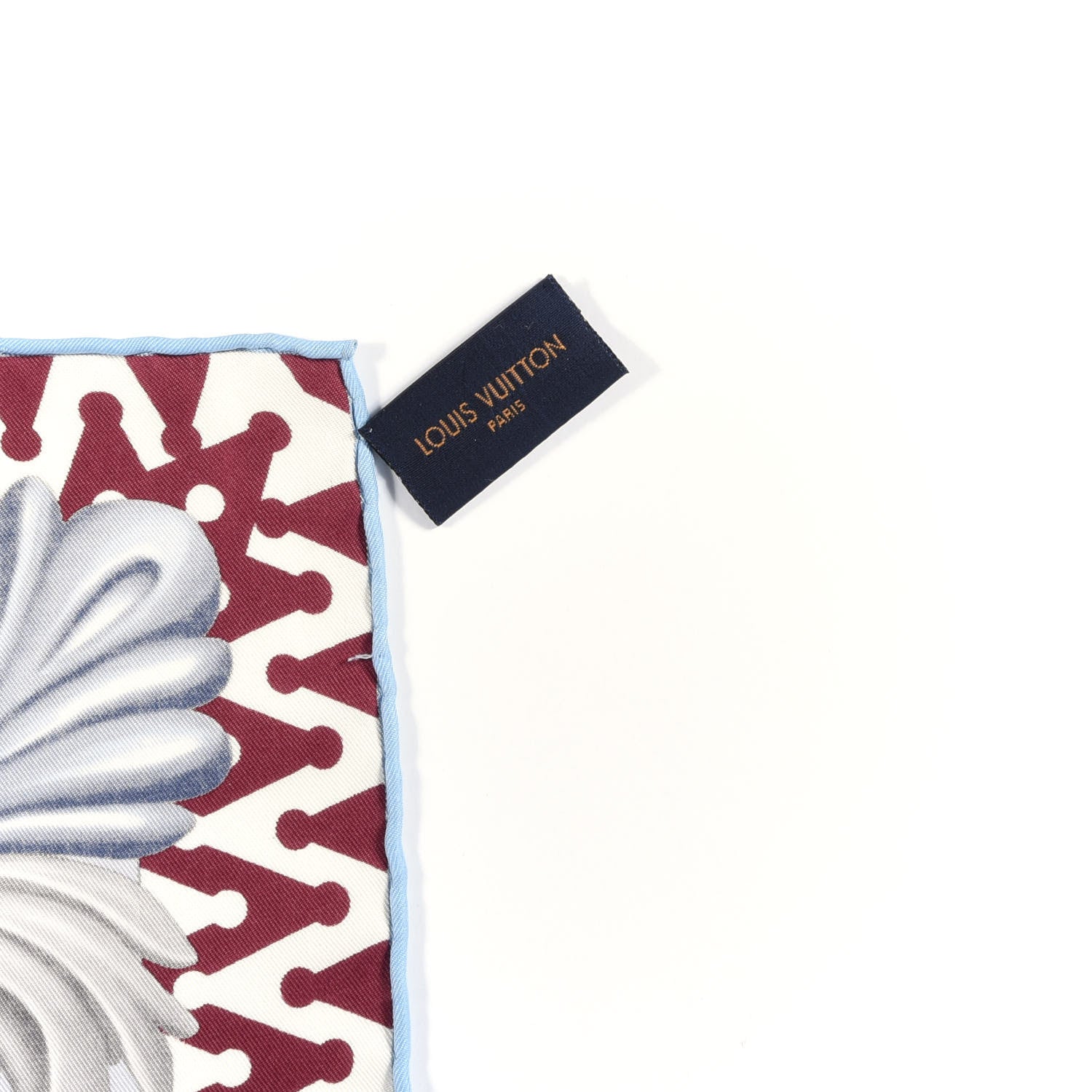 Louis Vuitton Silk Trunks And Bags Square Scarf Multicolor 8 of 9