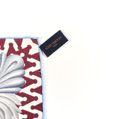 Louis Vuitton Silk Trunks And Bags Square Scarf Multicolor 8 of 9