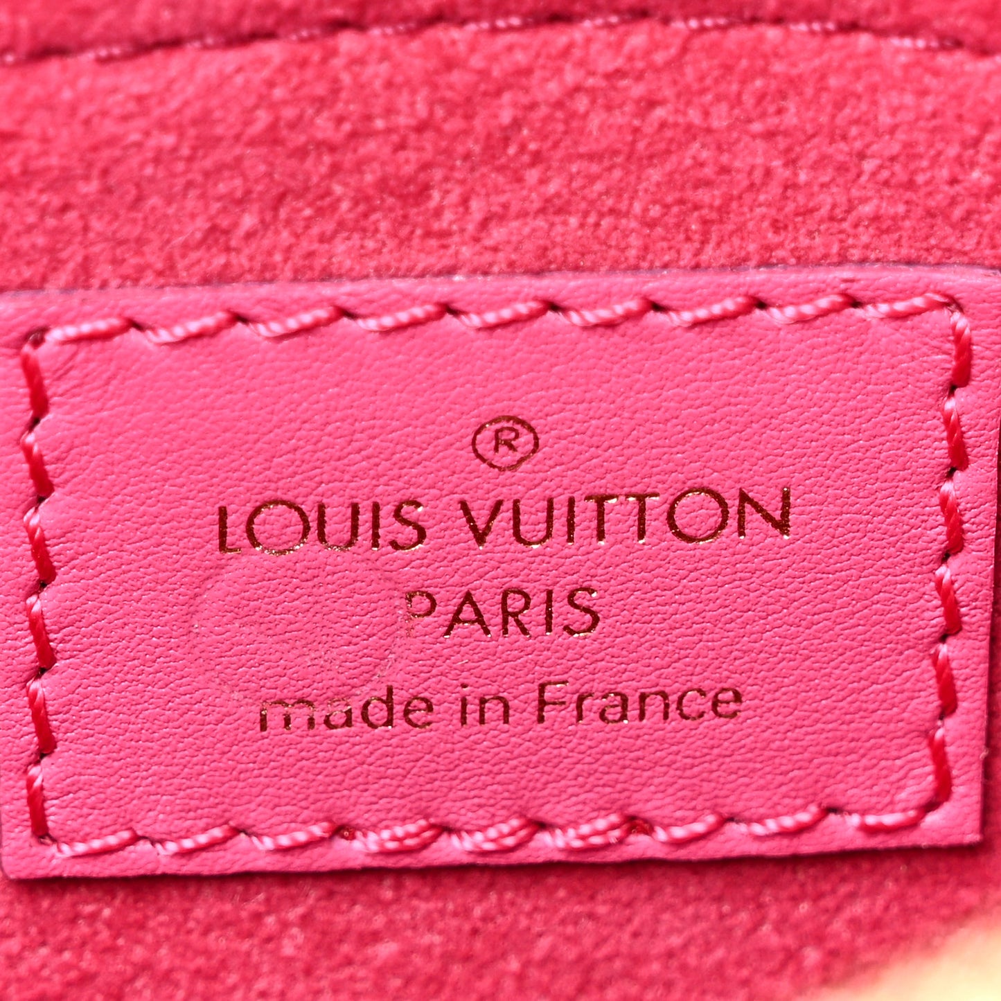 Calfskin Nanogram Embossed Speedy Bandouliere 20 Rose