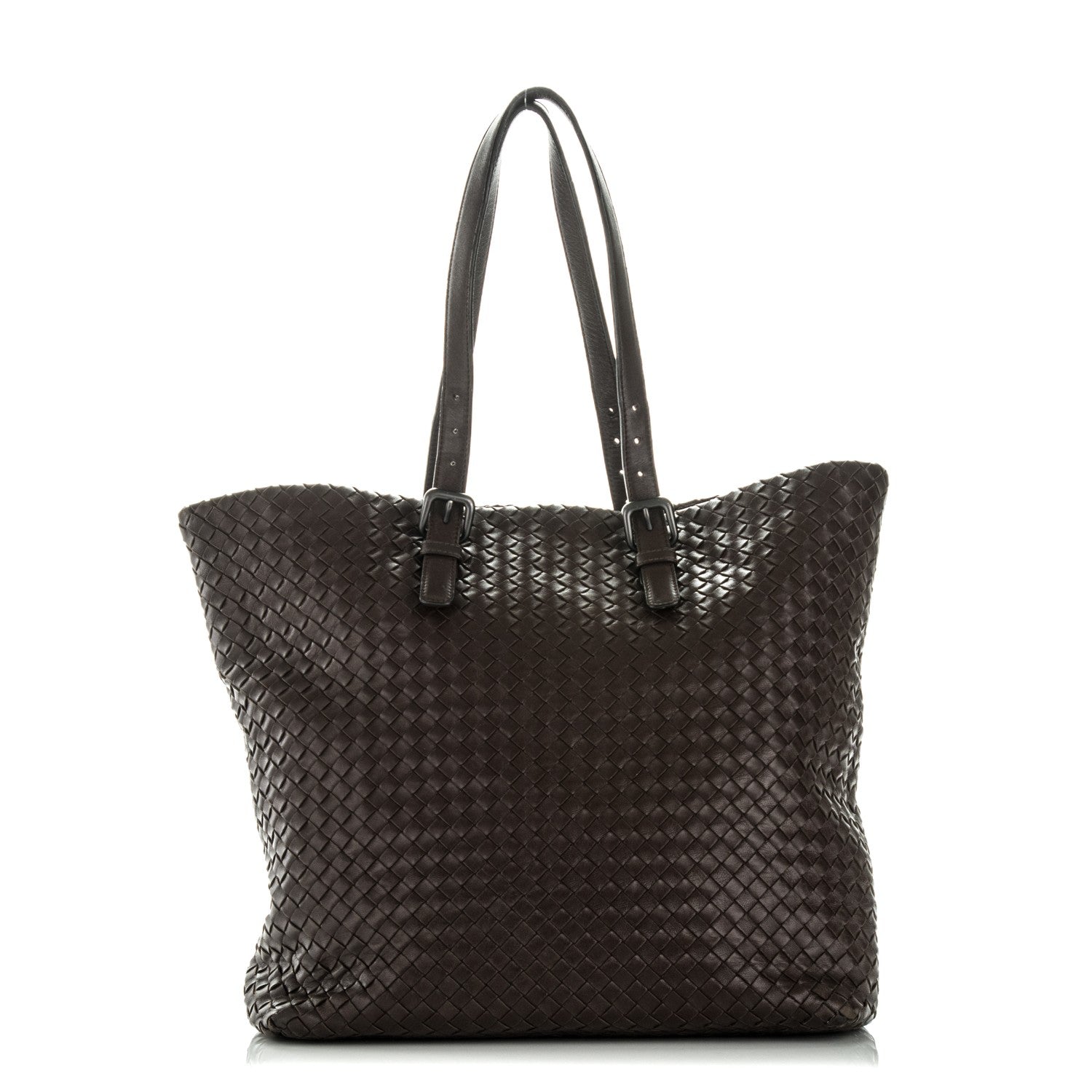 Bottega Veneta Nappa Intrecciato Large Tote Ebano 1 of 6
