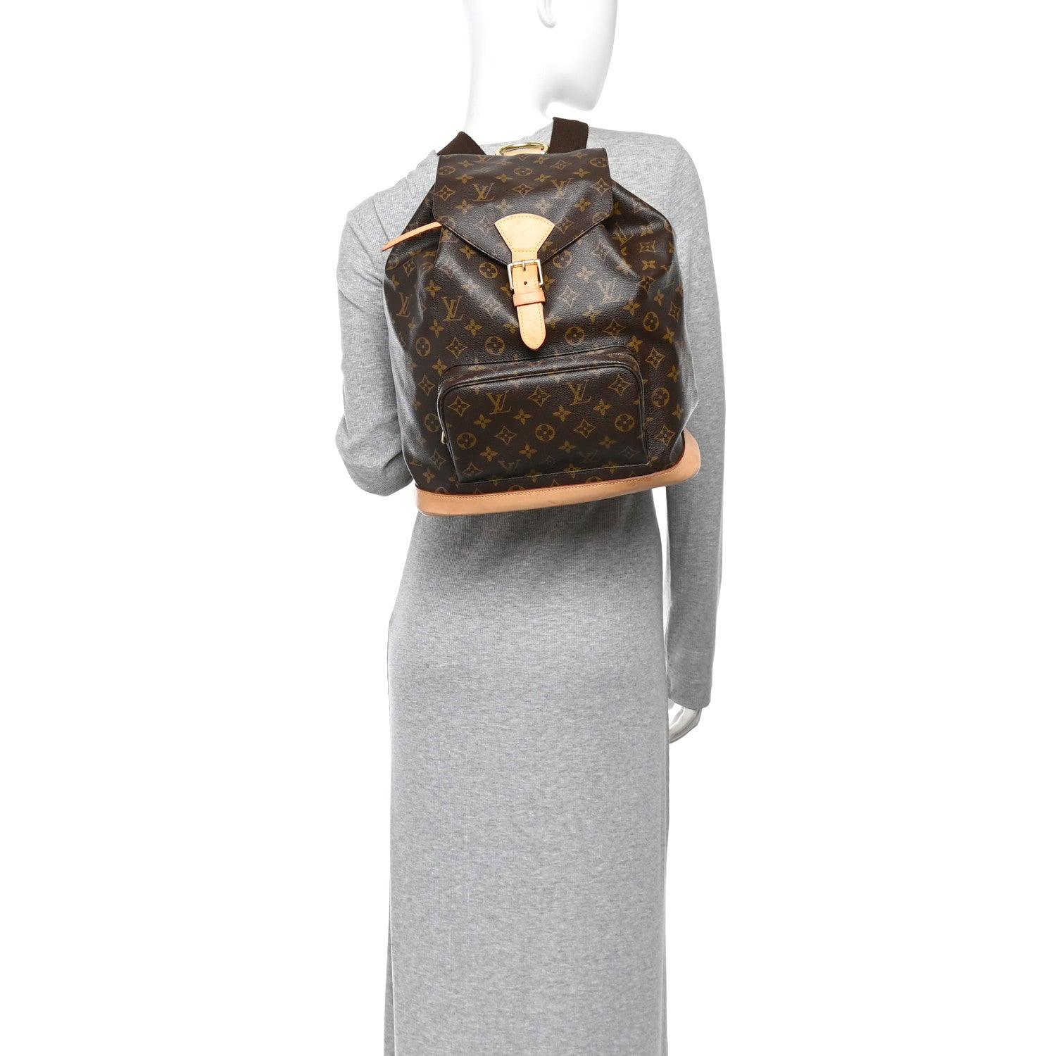 Louis Vuitton Monogram Montsouris GM Backpack 2 of 11